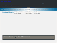 Tablet Screenshot of amberindustrialservices.com